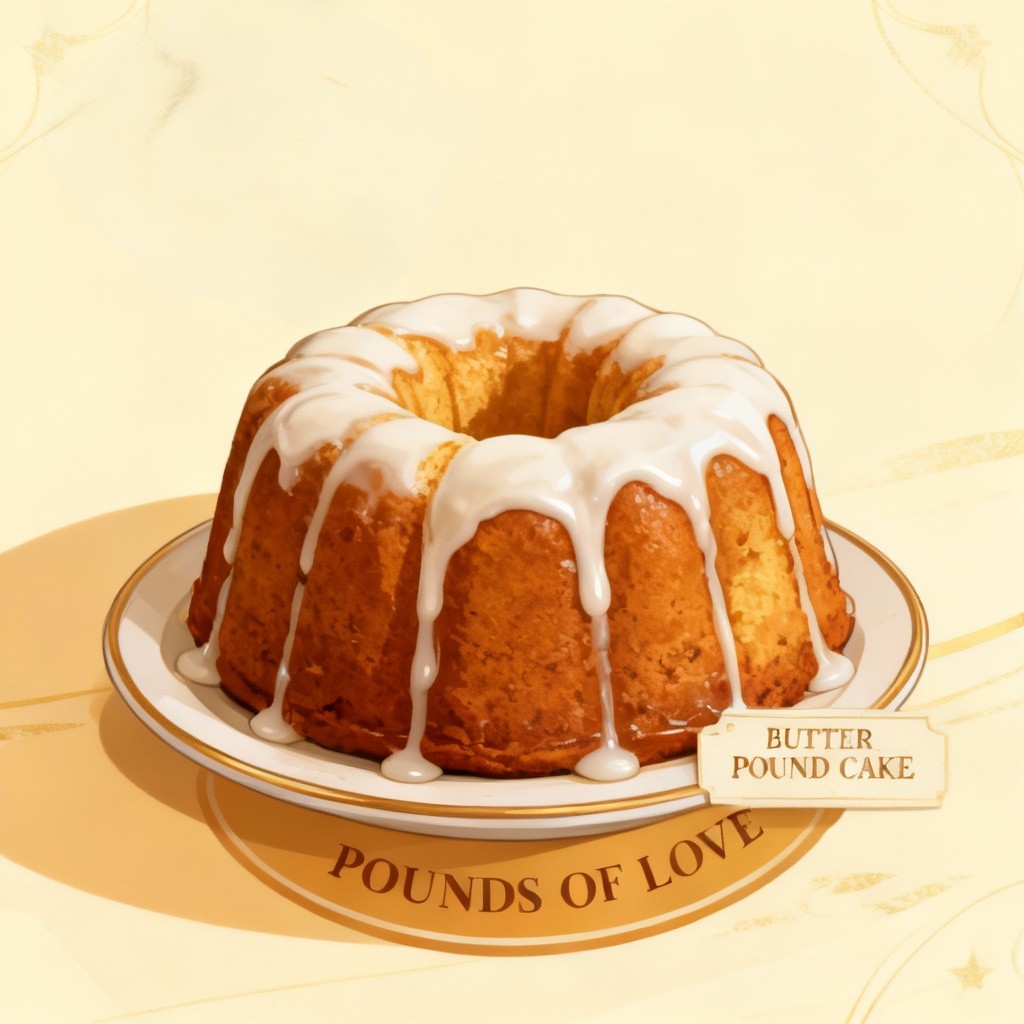 Butter Pound Cake rich and classic